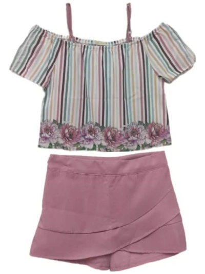 Conjunto feminino infantil