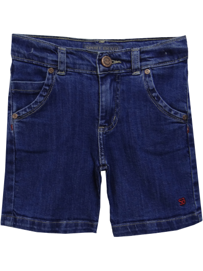 Bermuda Jeans Masculina Bebê