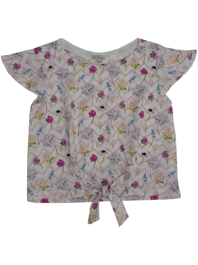 Blusa Feminina Infantil Estampada (04 ao 10)