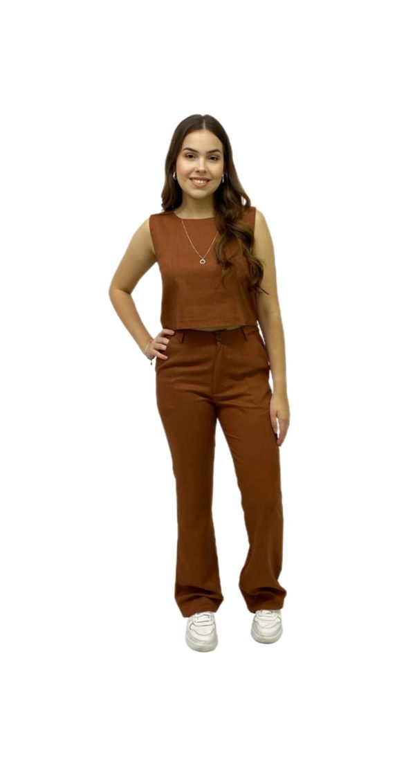 Calça Linho Feminino Adulto