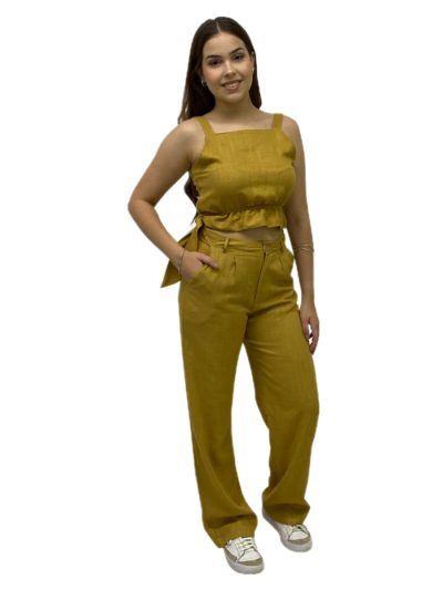 Calça Linho Feminino Adulto