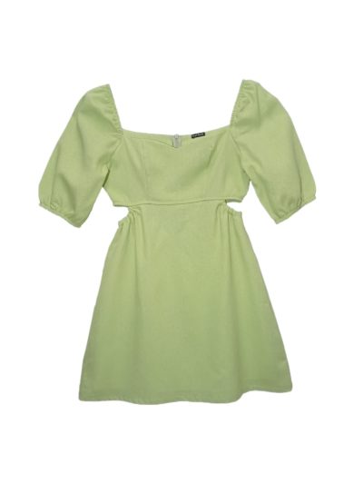 Vestido Linho Feminino Adulto.